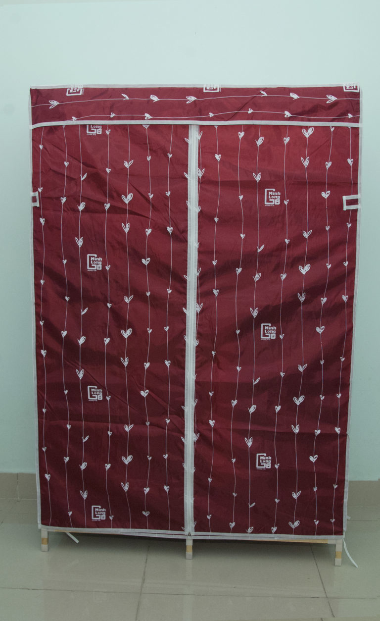 Tủ vải khung gỗ Minh Long khổ 1m1
