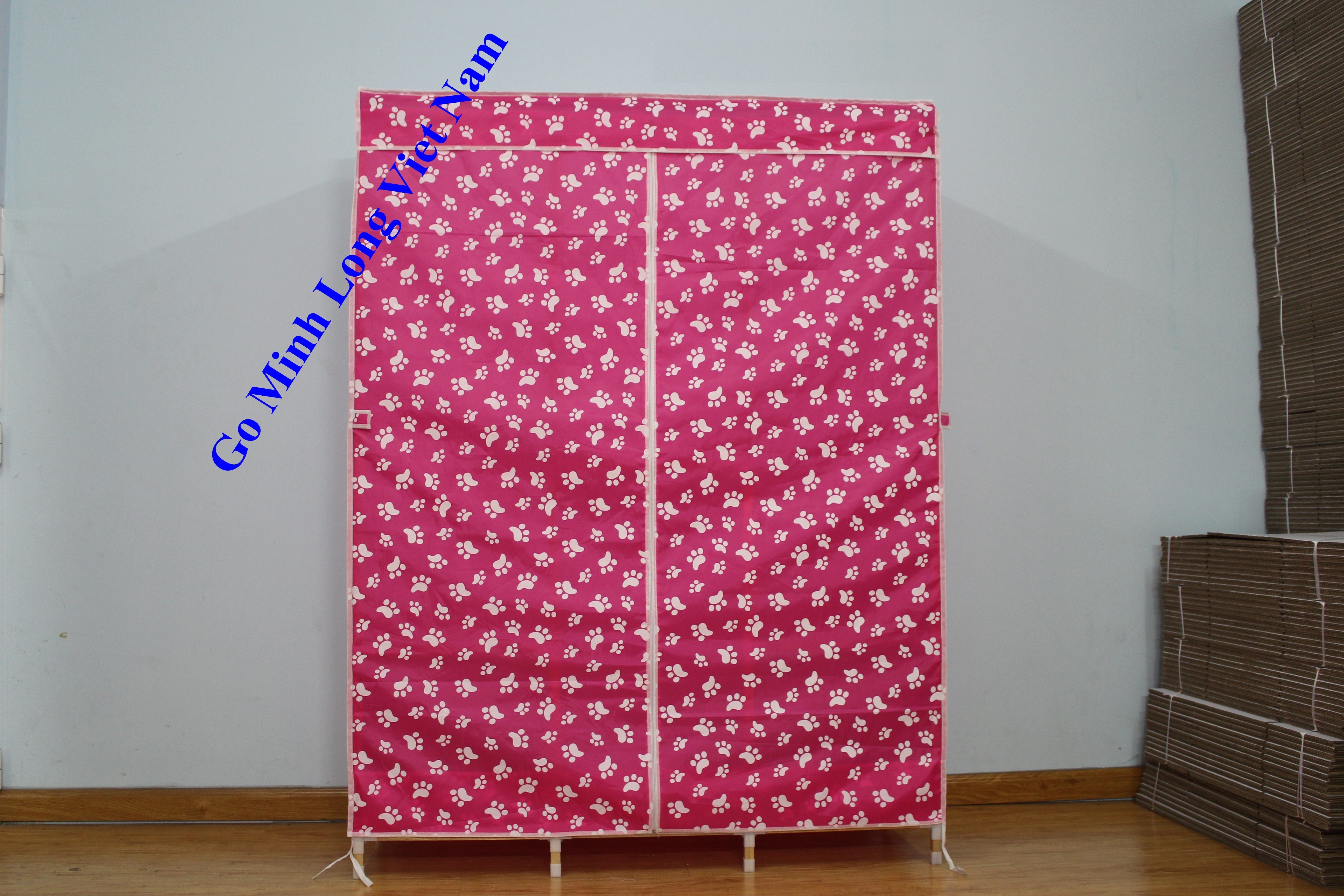 Tủ vải khung gỗ Minh Long khổ 130cm